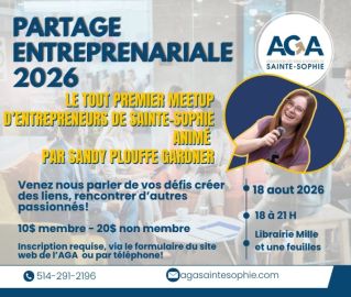 Soirée de partage entrepreneurial