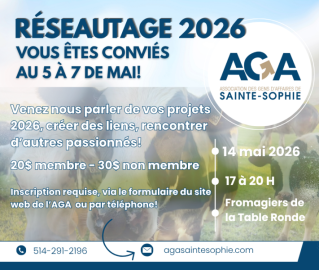 5 à 7 Fromagiers de la Table Ronde