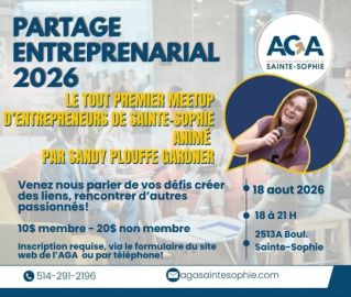 Soirée de partage entrepreneurial