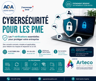 Cybersécurité pour les PME