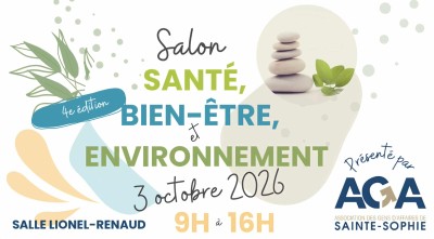 Inscription Salon Santé Bien-Être en Environnement