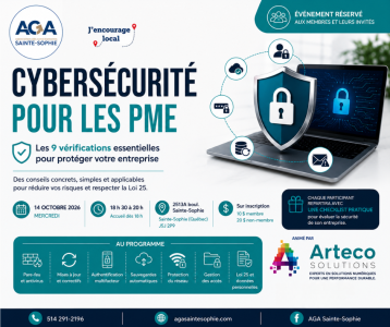 Cybersécurité pour les PME